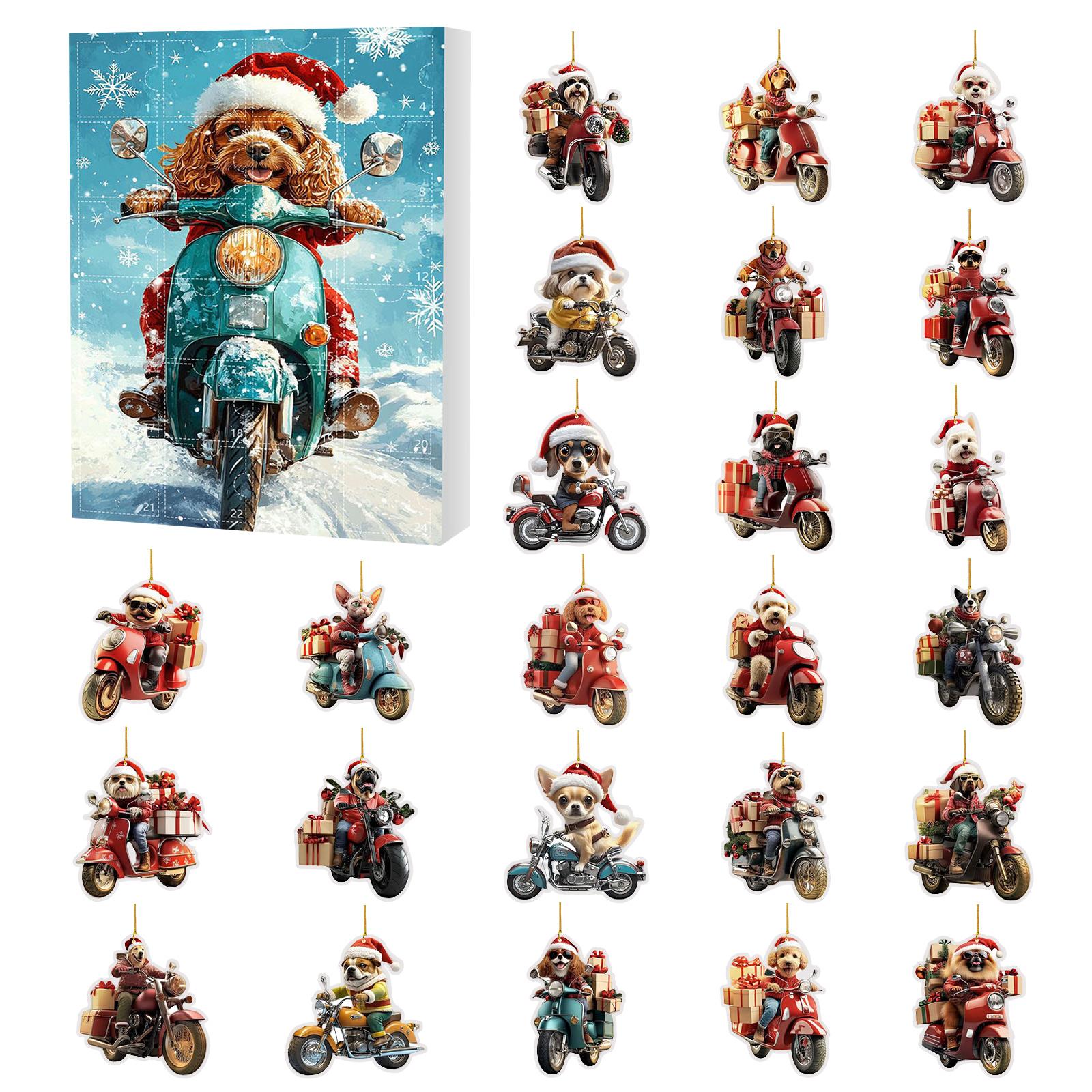 

Адвент-календарь содержит 24 подарка, милые фигурки кукольный адвент-календарь, календарь обратного отсчета с игрушками-сюрпризами, коллекционные фигурки в подарок для детей One Size