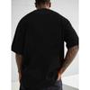 Tailles européennes Homme T-shirt Casual Manches Courtes Imprimé - Rouge Col Rond T-shirt d'Été, Tissu Léger & Respirant pour Tenue Décontractée