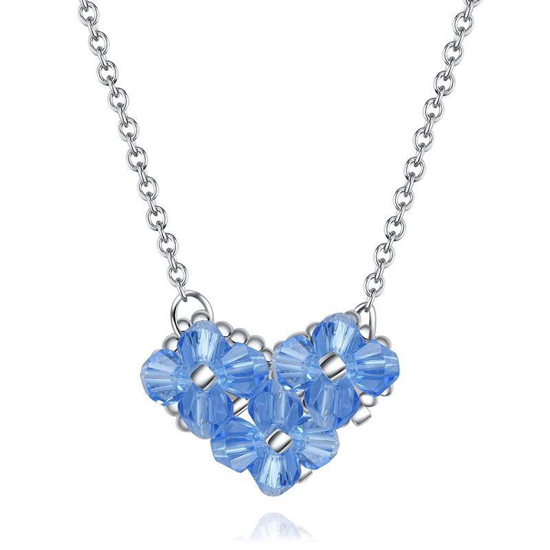 Delightful 2022 Heart Shaped Necklace Lovely Beaded Design Perfect For Casual And Formal Occasions