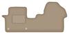 Dywaniki samochodowe przód do: Citroën Jumpy III 3 Reihen (2018-) beige