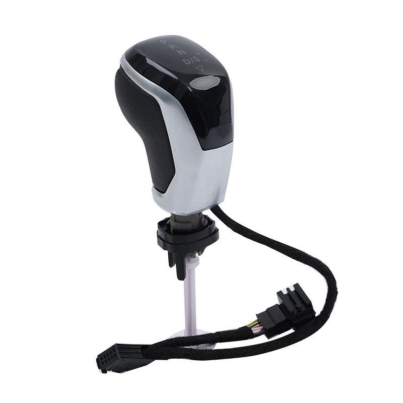 LED Matte Silver Gear Shift Knob for Volkswagen Automatic Cars - Hot Selling Modification Accessory