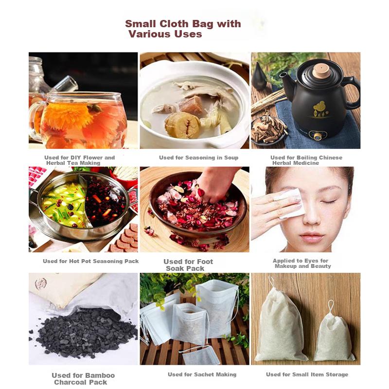 Miaoxinsi Tea Bag,   Bag, Spice Bag, Filter Bag, Soup Making Bag, Seasoning Bag, Star Anise Bag, Tea Leaf Bag, Disposable Decoction Bag