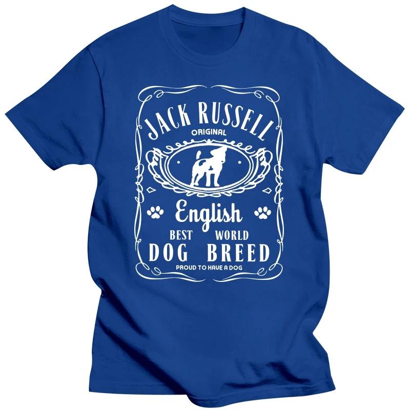 Tricouri Vintage Câine Jack Russell Terrier Bumbac Streetwear Mânecă Scurtă Cadouri de Ziua de Naștere Tricou Stil de Vară Îmbrăcăminte pentru Bărbați