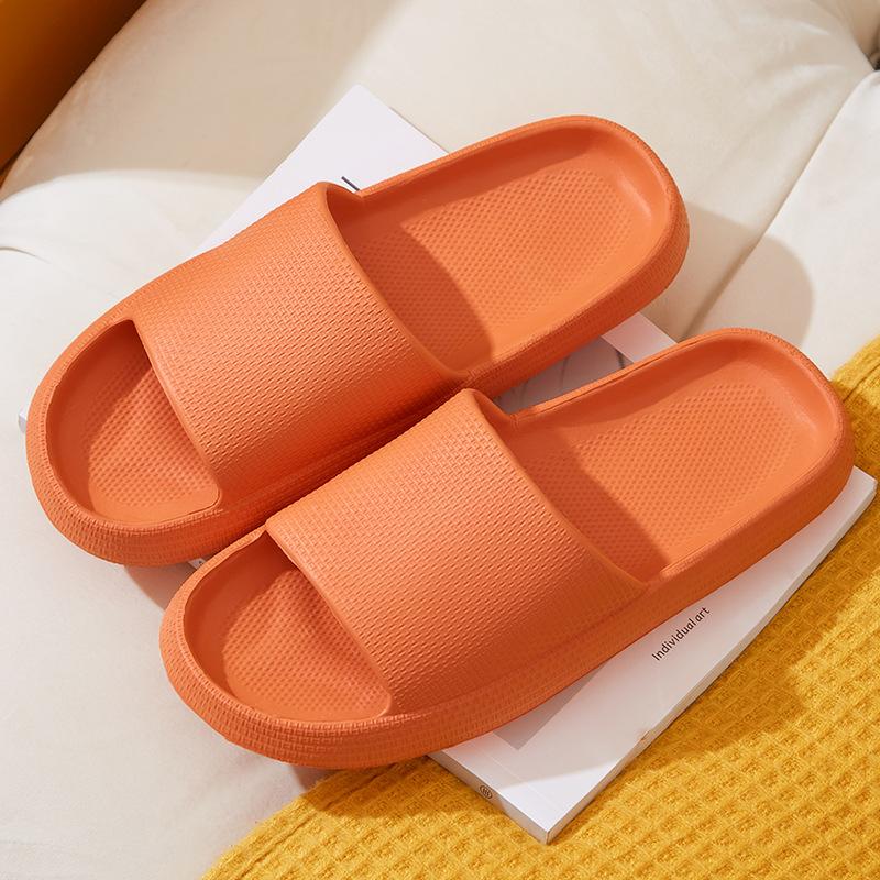 Slippers men's new summer couple outdoor wear indoor home non-slip bath sandals women