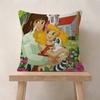 Anime C-Candy Candys Cushion Cover Soft Decorative Square Cushion Covers 45x45cm Pillowcases For Sofa Couch Bedroom
