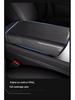 Tesla Model 3/Y Carbon Fiber Armrest Box Cover & Air Vent Protector.