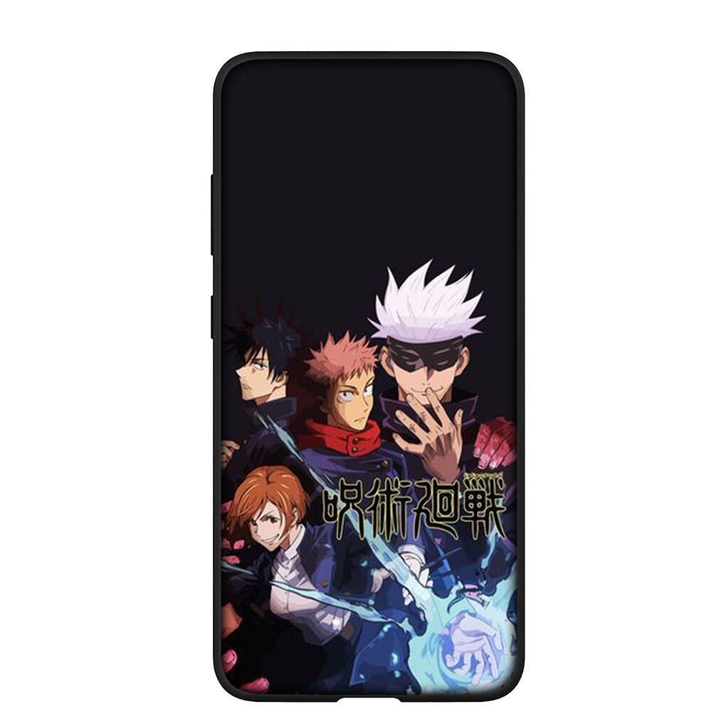 Phone Case for Samsung Galaxy S25 S23 S22 S24 Ultra FE A05 A06 A15 A16 A36 A37 A35 A54 A55 A56 A57 A25 A26 A17 Gojo Satoru Anime Jujutsu Kaisen Cover