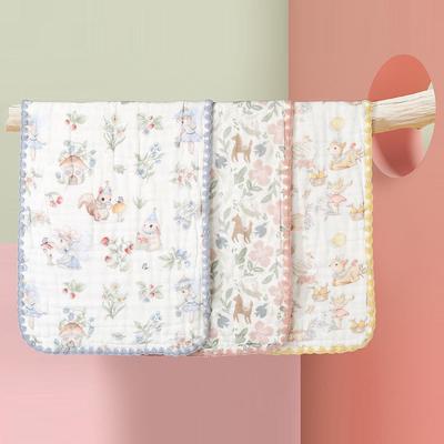 Reines Baumwollgaze Babyhandtuch - 30x50cm, Zum Gesichtswaschen & Baden