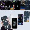 UP8 Astronaut Space Moon Phone Case for Samsung Galaxy S20 S21 S22 Ultra FE + Plus A21S A22 A24 A25 A26 A30 A30S A31