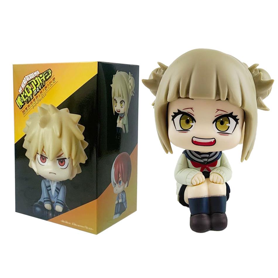 10cm Boku no Hero Academia Anime Figure Midoriya Izuku Action Figure Bakugo Katsuki/Todoroki So Figurine PVC Collection Toys