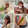 Korean Fashion Color Hair band Versatile Wide Edge pure color Headband Girls Fixed Hairstyle Bangs hair hoop Hair Accessories