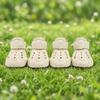 4 Pieces Dog Shoe with Hook-and-Loop Strap Breathable Paw Protector Lightweight
