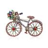 Creatieve Fiets Broche voor Dames Heren Mode Strass Bloemenmand Broches Spelden Sieraden Accessoires Feest Cadeaus 2025