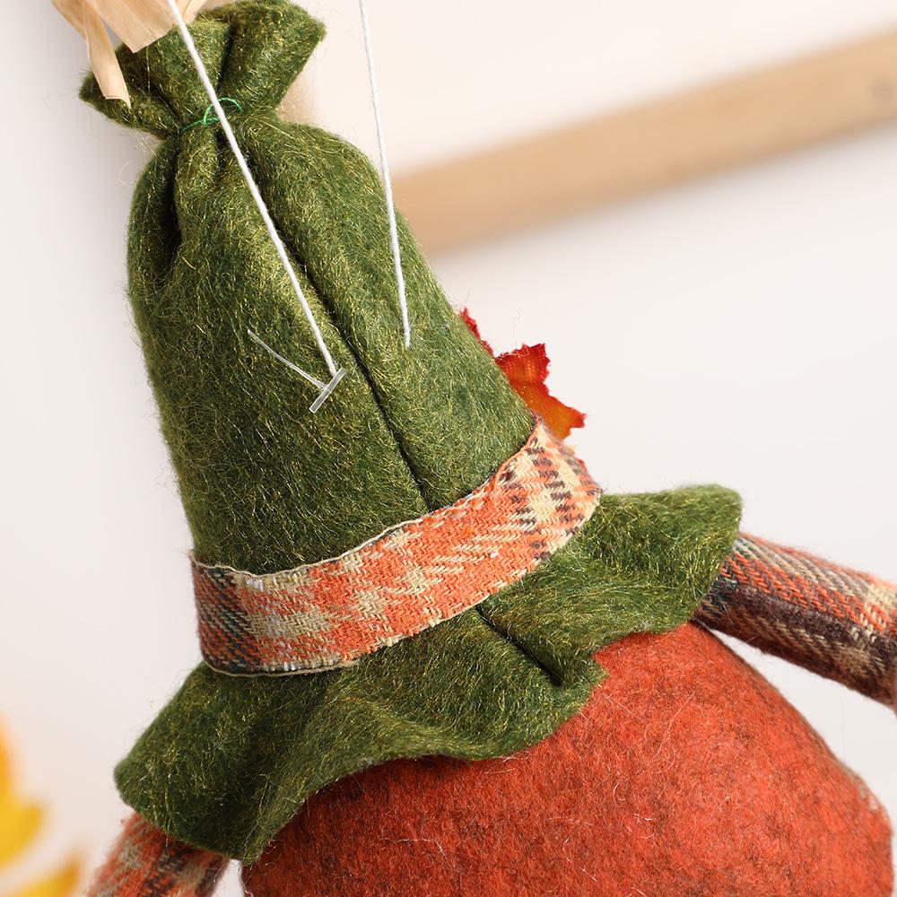 Autumn Harvest Sunflower Gnome Doll Thanksgiving Decoration