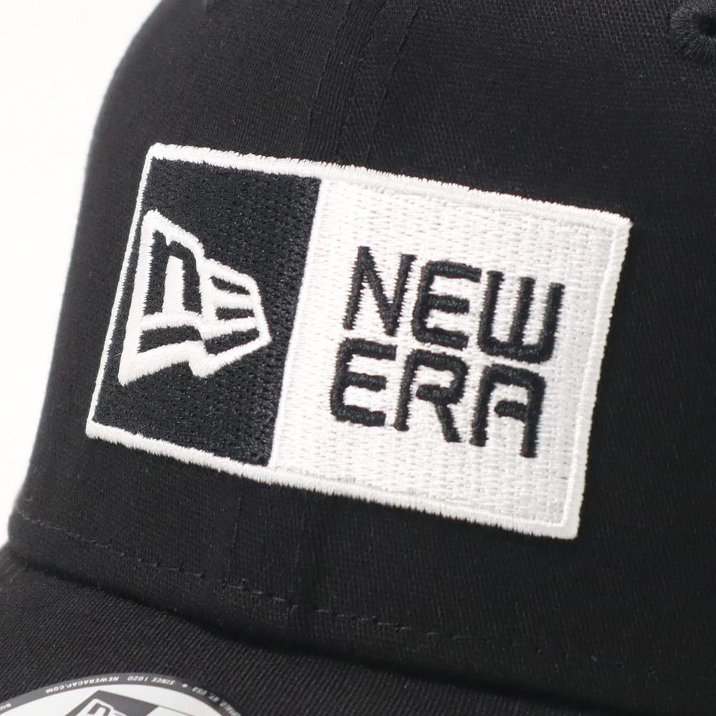 [New Era] Dětská kšiltovka Youth 9FIFTY Stretch Snap Box Logo 13695931 Klobouk (Černá x BíláFJr)