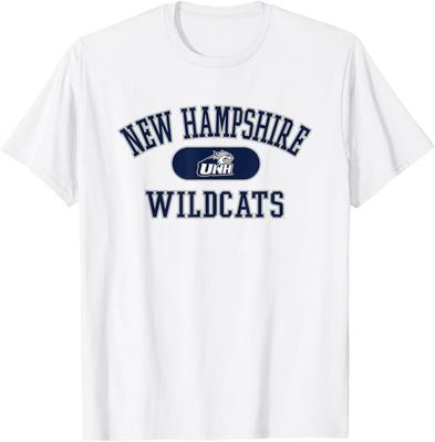 New Hampshire Wildcats Varsity White Officially Licensed T-Shirt