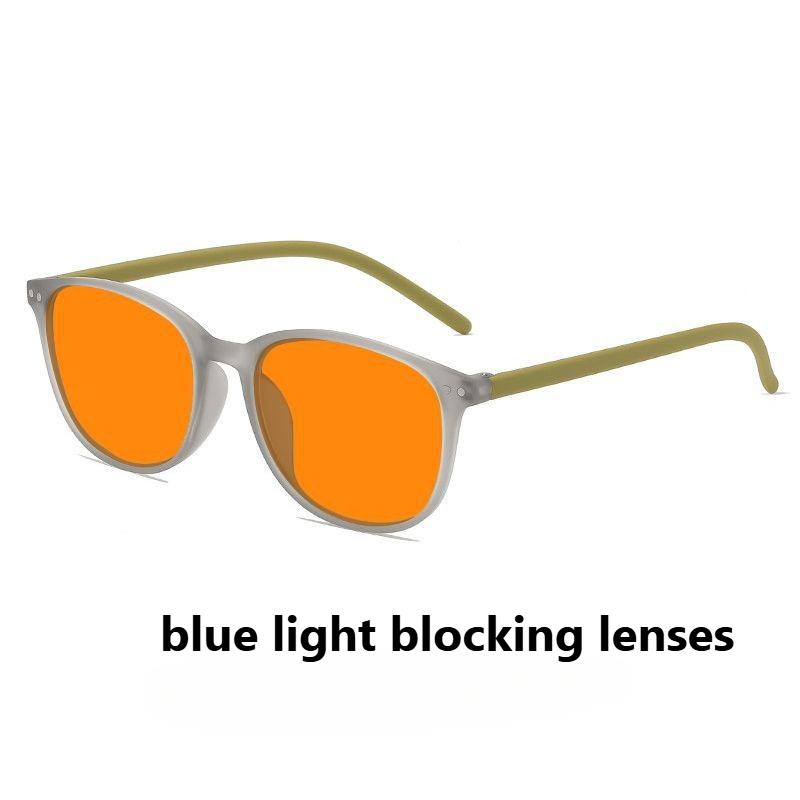 Ochelari Noi Retro cu Viziune Nocturnă Anti Lumină Albastră pentru Bărbați la Calculator, Jocuri și Birou Ochelari de Protecție pentru Ochi