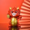 Resin Chinese Zodiac Dragon Statue Handcraft Miniature New Year Ornament National Tide Micro Landscape Mascot Decoration Hoom