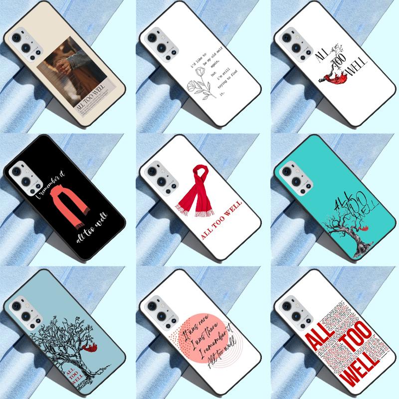 All Too Well Lyrics Funda For OnePlus 13R 13 12 R 11 9 10 Pro 8T 9RT 10T OnePlus Nord CE 4 2 3 Lite N20 N30 Case