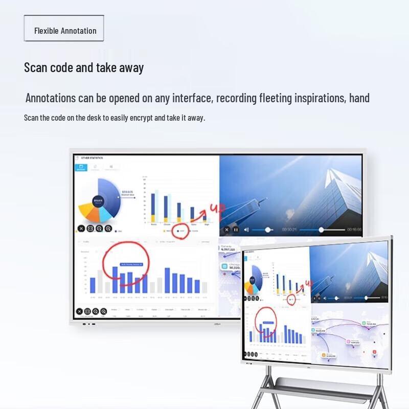 Dahua 55-inch 4K Interactive Flat Panel Display CN plug (adapter included)
