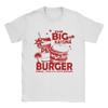 Pulp Fiction The Big Kahuna Burger T-Shirts Unisex Baumwoll-T-Shirt Rundhalsausschnitt Quentin Tarantino T-Shirt Kurzarm Oberteile Sommer