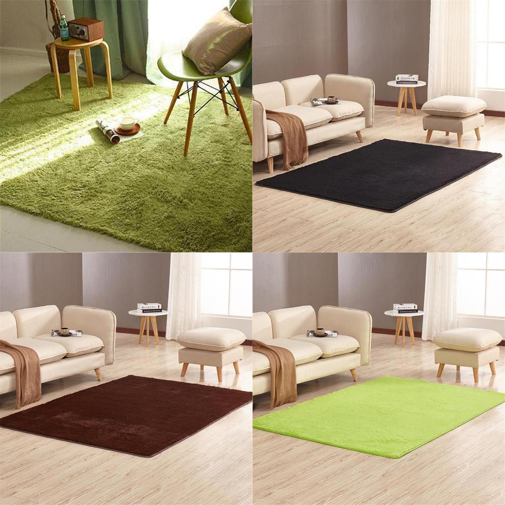 Luxuriously Fluffy Rugs With Antiskid Design For Cozy Living Room Elegance