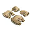 Camouflage Tactical Knee & Elbow Pads Set: 4-Piece Gear for Combat, Training, Riding & Sports Protection