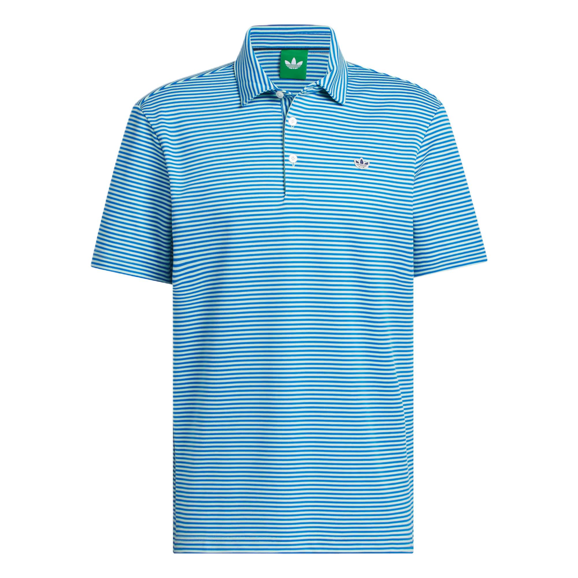 Adidas Originals Stripe Pique Knitted Polo Comfortable Soft Golf Shirt Men tops KB8625 S
