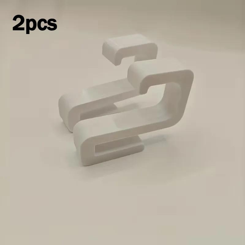 

2pcs 3D heavy-duty shower hook,suitable for 8mm glass doors - no drilling required,plastic hook - bathroom storage towel,towel