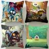 Classic Game Dofus Cushion Cover Soft & Easy-Wash Pillow Case – Versatile for Couch, Bed, Travel and Office