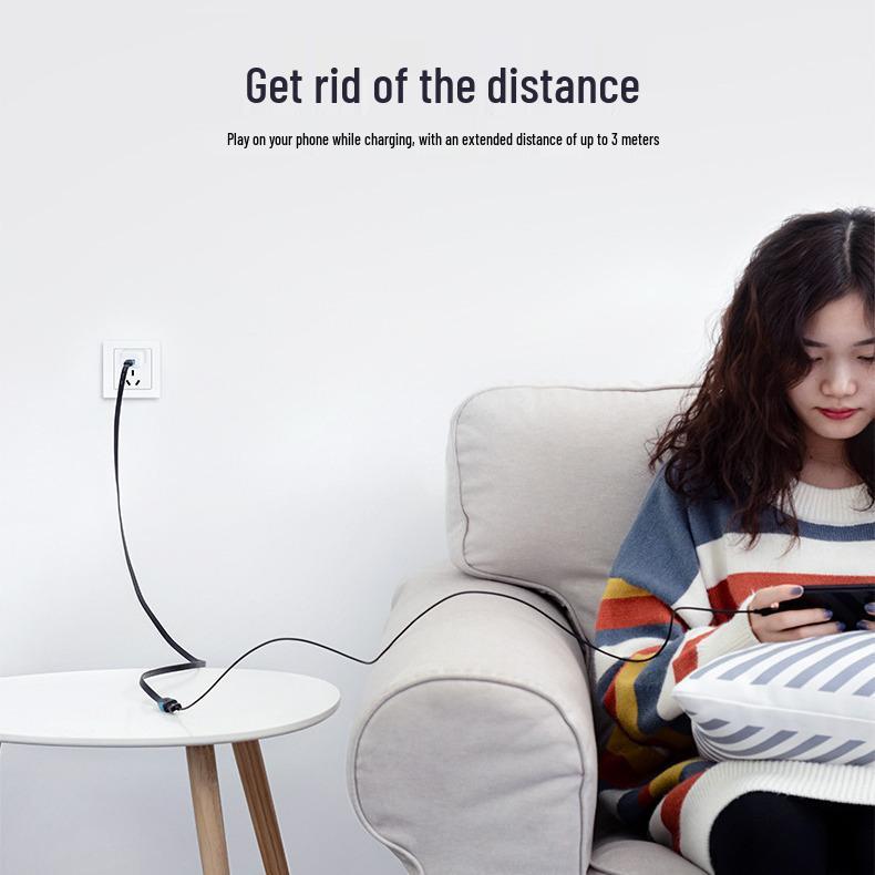Vixun High-Speed USB Extension Cable: Male To Female for Charging and Data Transfer, Compatible with Mobile Phones, Printers, Keyboards, and More.