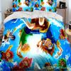 Digimon Adventure Monster Cartoon Bedding Set 3D Printed Suitable For Bedroom Duvet Cover Set With Pillowcases Kids Home Textile