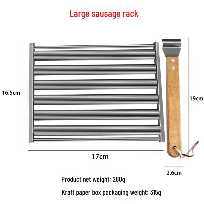 Съемная роликовая решетка для барбекю ZISIZ для сосисок