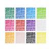 1 pc Large size Colours Numeric Letter Stickers Adhesive DIY Diary Album Scrapbooking Material handmade Junk Journal Supplies