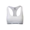Calvin Klein Letter Print Fitted Pullover Bra Women Underwear White F3785E100