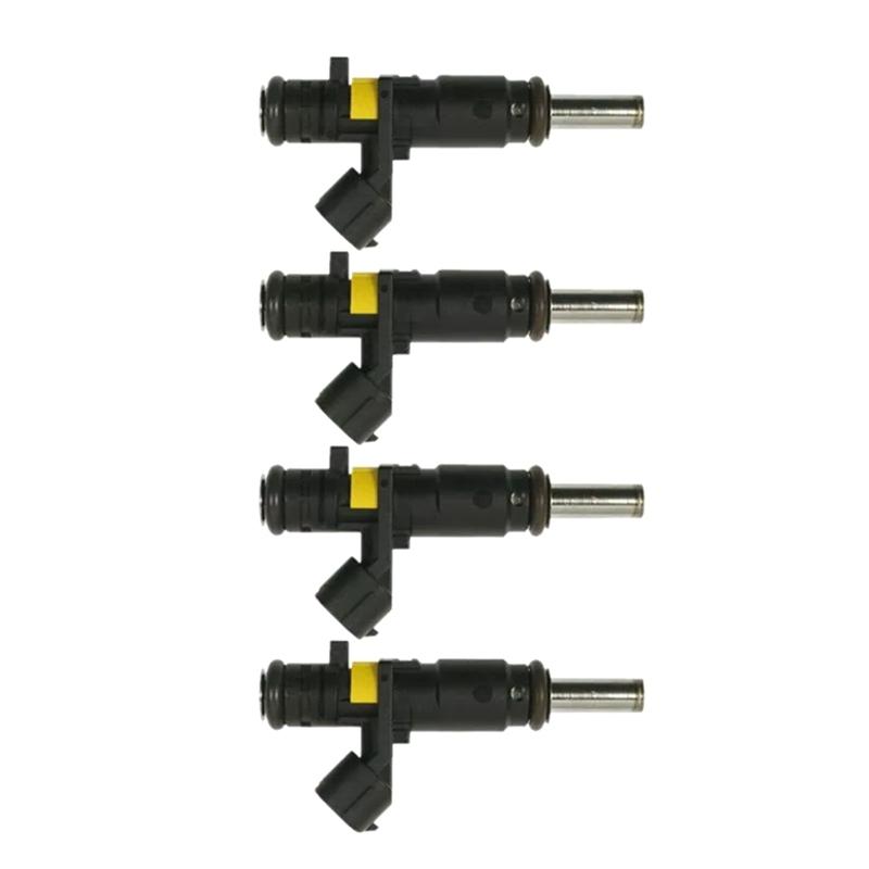 4Pcs Fuel Injectors For Mini Cooper 1.6L L4 DOHC 2007 2008 2009 13537528176 FJ1111