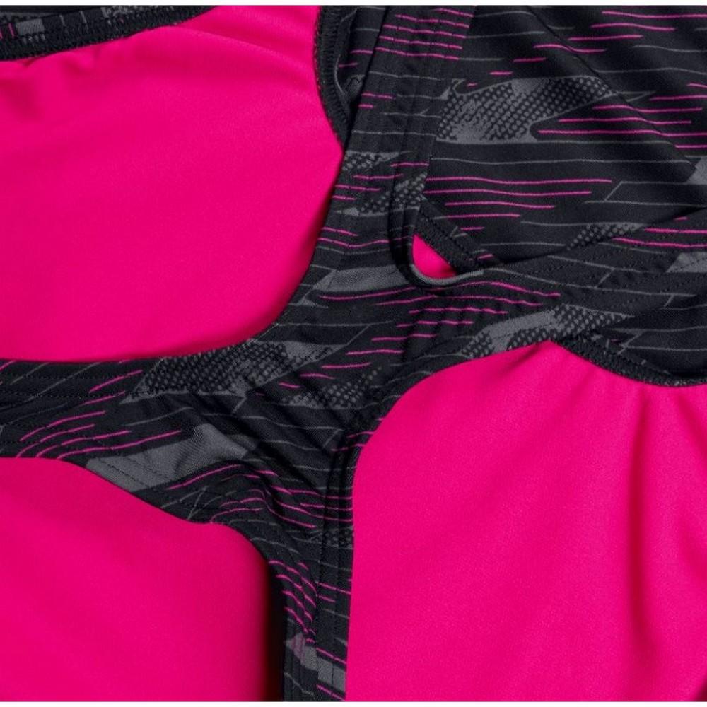 Speedo Womens/Ladies Hyperboom Medalist All-Over Print One Piece Swimsuit