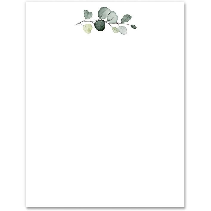 

AnyDesign 60 Листов Цветочная Канцелярия Бумага для Писем Акварельный Розовый Цветок Письменный Бумажный Весенний Бумажный для Записей Поздравительный Бумажный для Свадьбы эвкалиптовый