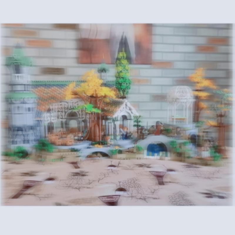 6167Pcs Valley Tower Castle Building Blocks DIY Bricks MOC-10316 Street View Home Decor Ornament Toys Birthday Christmas Gifts