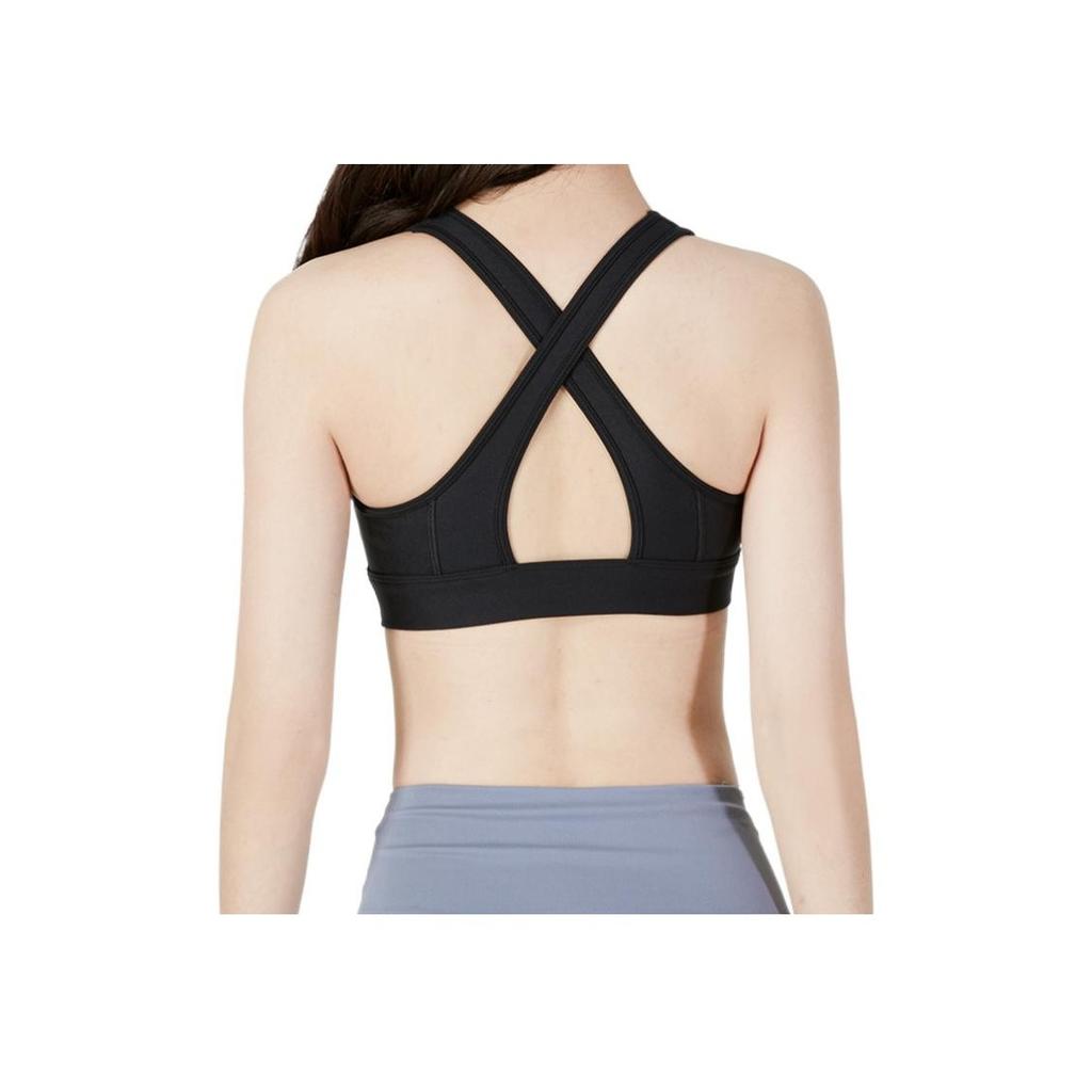 Under Armour Solid Logo Print Multi-Layer Medium Intensity Sports Tank Top Women Tops Black 1374528-001