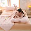 Pătură Nouă cu Imprimeu Floral de Primăvară Vară Moale Confortabilă Matlasată Pături Simple Duble Pătură pentru Pat Plapumă Tricotată Subțire