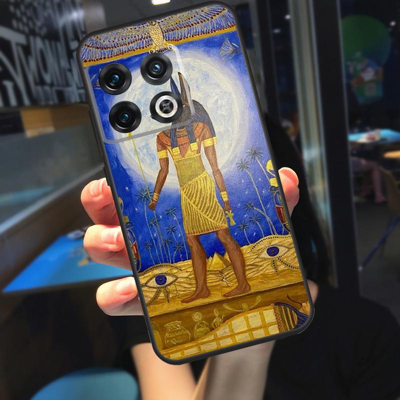 

Египет Фараон Настенная роспись Чехол Для OnePlus 12R 13 R 12 11 9 10 Pro 8T 9RT 10T OnePlus Nord 4 CE 2 3 Lite N20 N30 Чехол OnePlus Nord N30