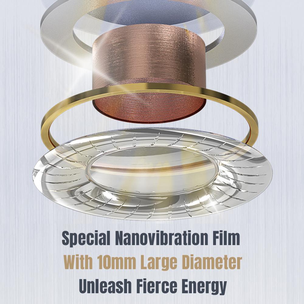 QKZ In-ear Wired Earphones Monitor Headphones Changeable Cable HIFI Professional Level