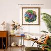 HOOLOOG Wooden Mosaic Succulent Puzzle Gift & Decorative Money Box
