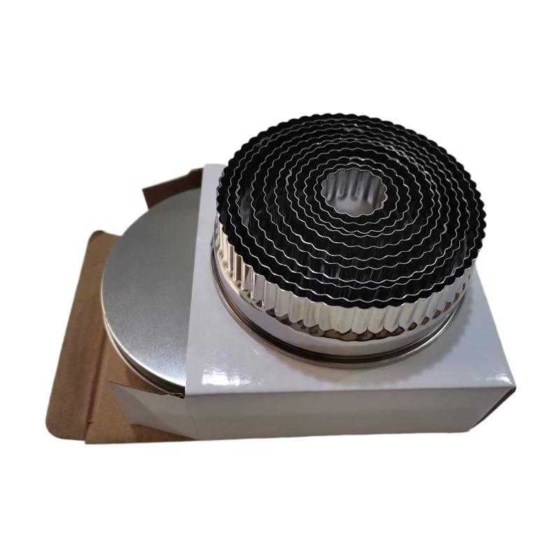 

Набор из 11 предметов из нержавеющей стали, формочки для печенья и формы для торта для мусса и пельменей