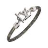 Logo-Schnallen-Armband Herrenarmbänder Grün M4898