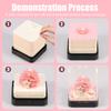 2026 Calendar 3D Notepad Creative 3D Three-Dimensional Note Book with LED Light and  Acrylic Box for Desk Office Home Decoration