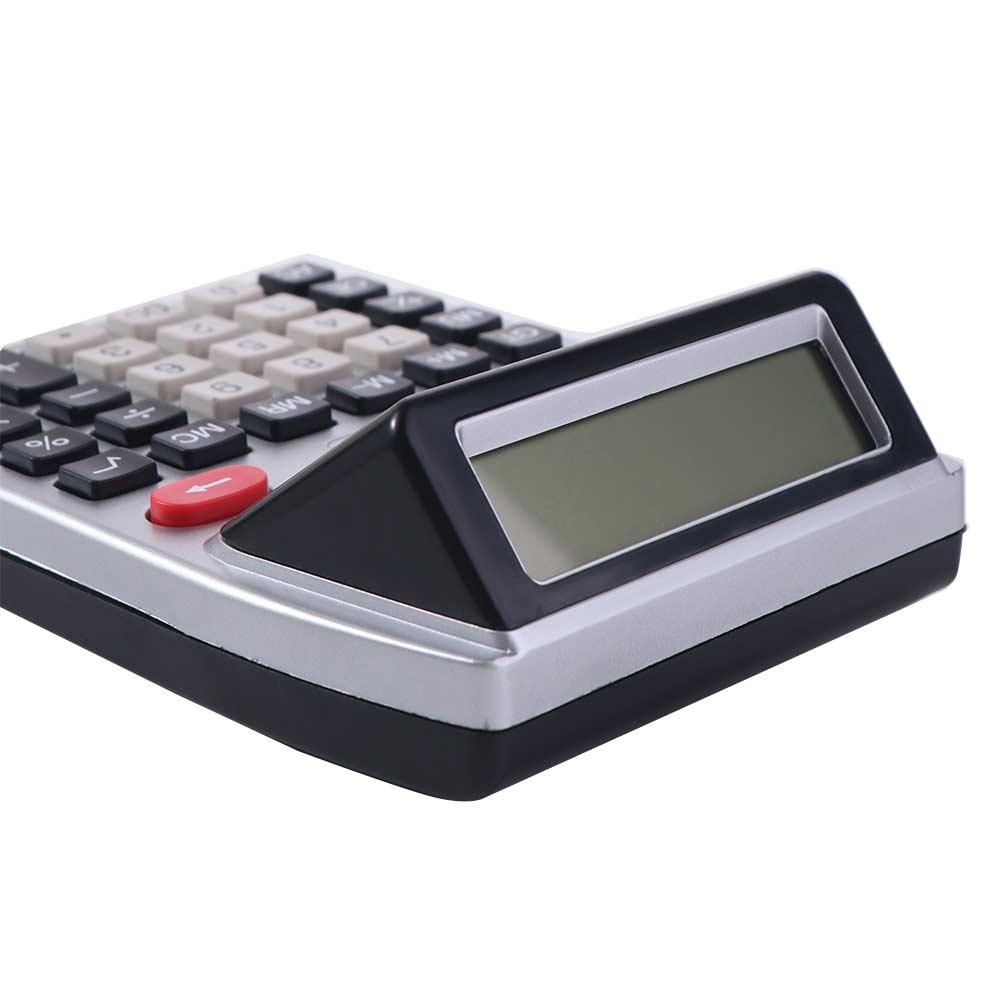 Multifunctional 12 Digits Calculator Dual Screen Desktop Calculator  Home