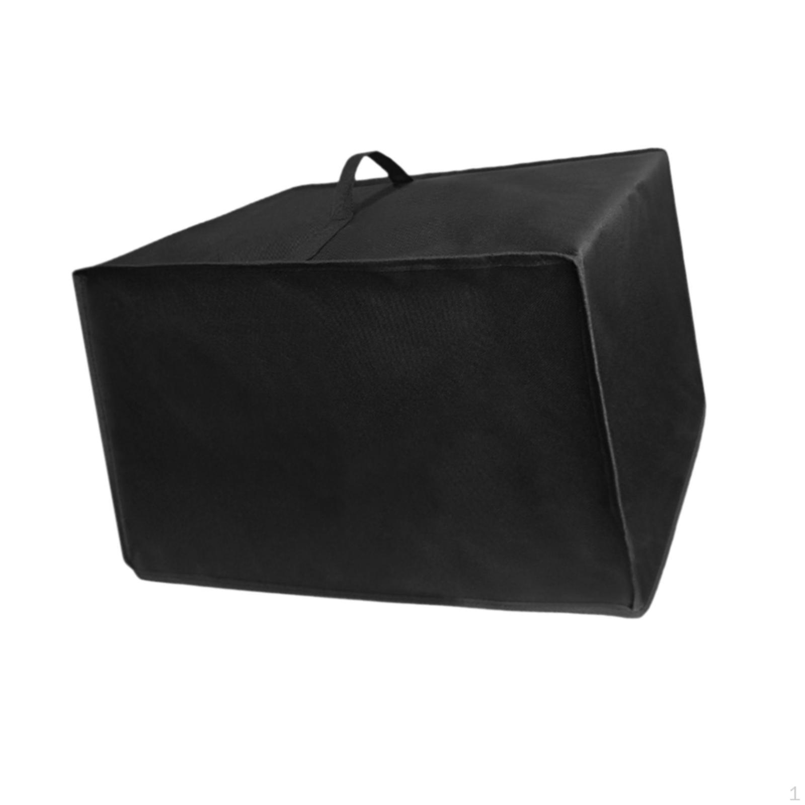 

Heat Press Cover Waterproof Folding Polyester Black Protective Sleeve Dust Protector for Home