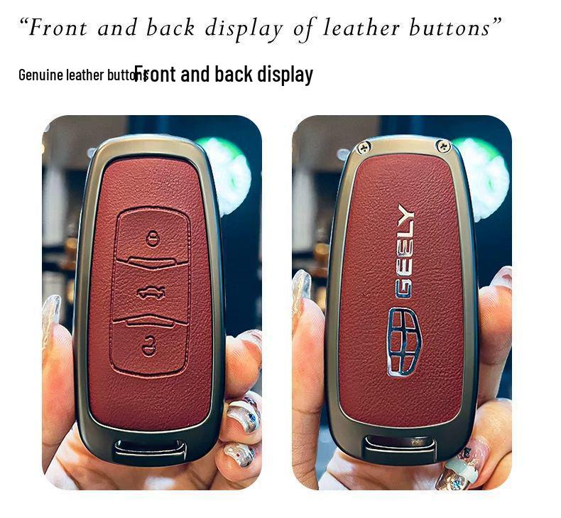 Geely Boyue, Emgrand GL, Vision X6/X3, Borui GE, Binrui Car Key Cover for Men & Women